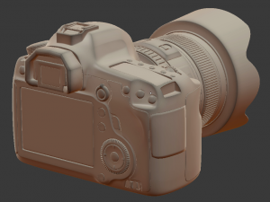 canon 6d camera 3D Model