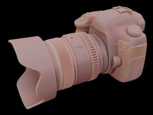 canon 6d camera 3D Model
