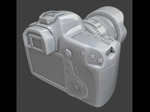 canon 6d camera 3D Model