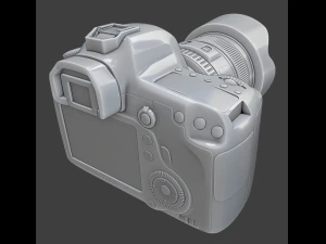 canon 6d camera 3D Model