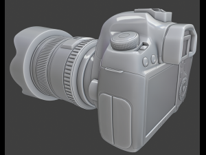 canon 6d camera 3D Model
