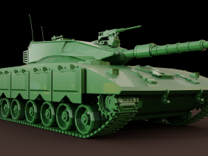 merkava tank 3D Model