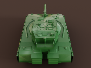 merkava tank 3D Model