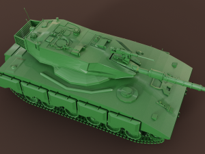 merkava tank 3D Model