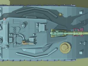 merkava tank 3D Model