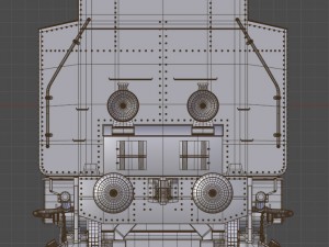 coal wagon Model 3D