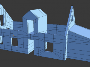 family house 3D 모델