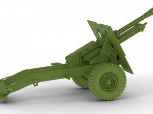 artillery Modello 3D