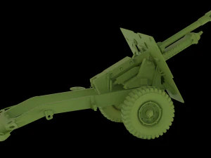 Artillerie 3D Modell