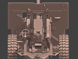 Artillerie 3D Modell