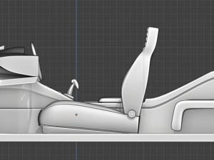 Car interior 3D Model