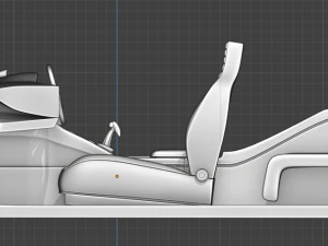 Car interior 3D Model
