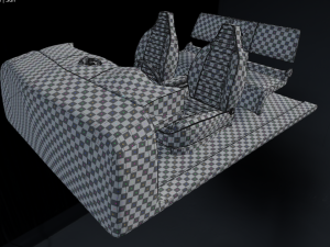 Car interior 3D Model
