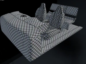 Car interior 3D Model