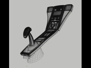 Car interior 3D Model
