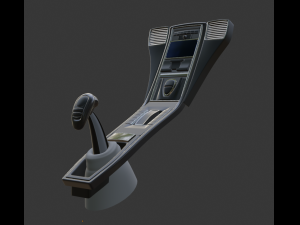 Car interior 3D Model