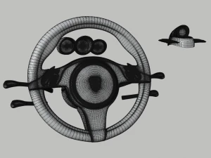 Car interior 3D Model