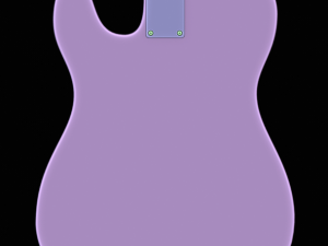 fender guitar 3D Модель