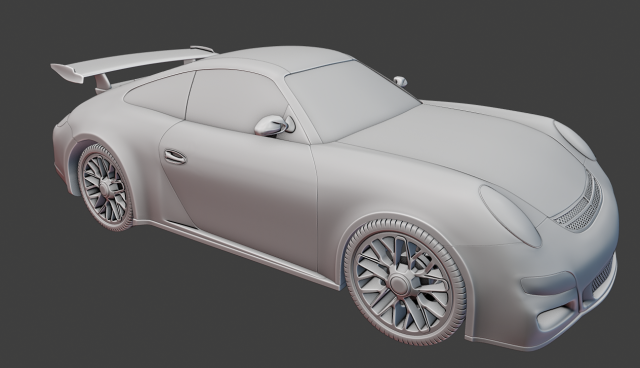 sports car 3Dモデル .c4d .max .obj .3ds .fbx .stl .blend 