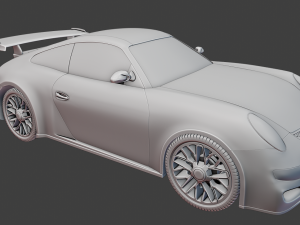 sports car 3D 모델