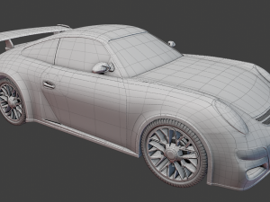 sports car 3Dモデル