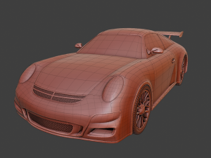 sports car 3Dモデル