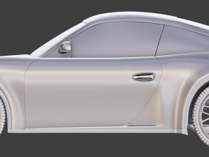 sports car 3Dモデル