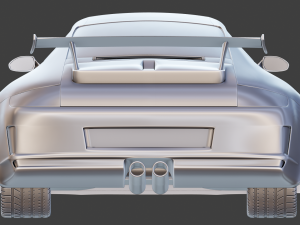 sports car 3Dモデル