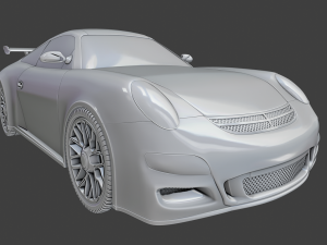 sports car 3Dモデル