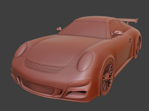 sports car 3Dモデル