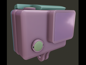 go pro 3D Model