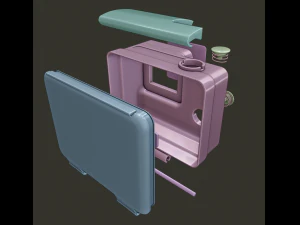 プロに行く 3Dモデル