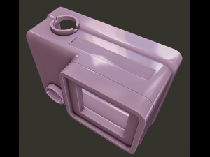go pro Modello 3D