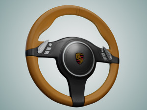 steering wheel 3D 모델
