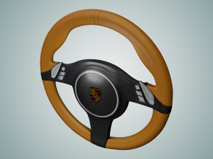 steering wheel Model 3D