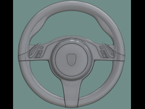 steering wheel Model 3D