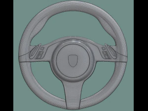 steering wheel 3D Model