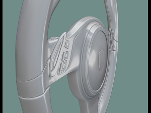 steering wheel Model 3D