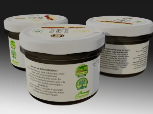 cosmetic jar shea butter 3D Model