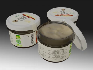 cosmetic jar shea butter 3D Model