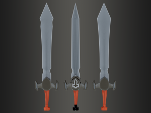 darkness sword Modelo 3D