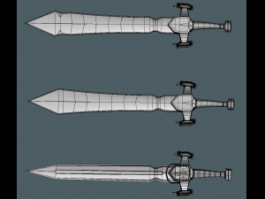 darkness sword Modelo 3D