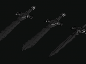 darkness sword Modelo 3D