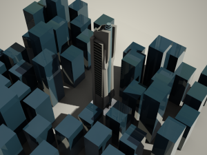 skyscraper01 3D Model
