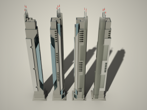 skyscraper02 Modèle 3D