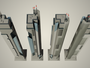 skyscraper02 Model 3D