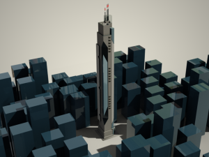skyscraper02 Model 3D