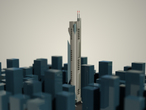 skyscraper02 Model 3D