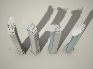 skyscraper07 3D Модель