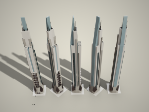 skyscraper08 3D 모델